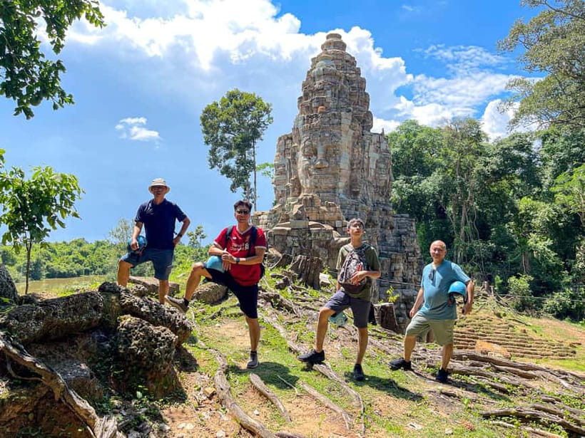 2-Day Angkor Wat, Kulen Mountain, Beng Mealea and Tonle Sap - Ta Prohm and Angkor Thom’s smiling faces