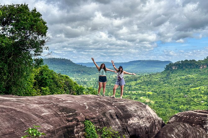 2 Day Angkor Wat Kulen Mountain Beng Mealea Floating Village Tour - Angkor Thom and the faces of Bayon