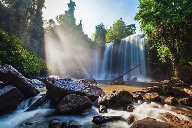 2-Days Private Tour Discovery Angkor Wat , Waterfall and Beng Mealea Temple - Banteay Kdei closes the first day