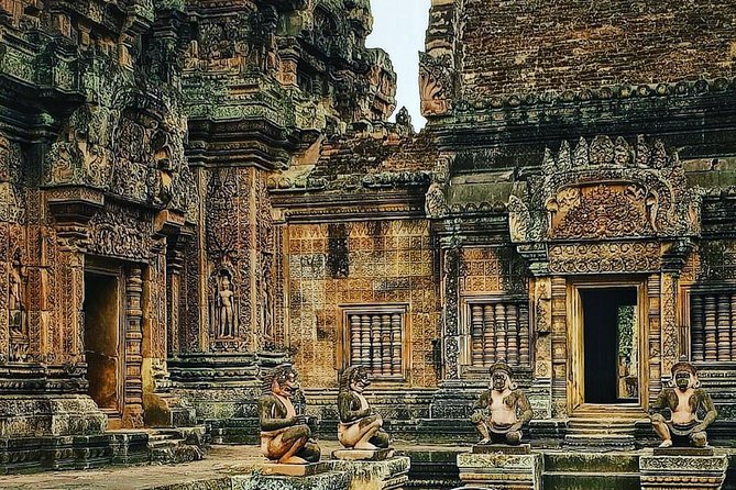 2-Days Tour (The Best Historical of Khmer Empire) - Day one: faces, galleries, and a countryside sunset