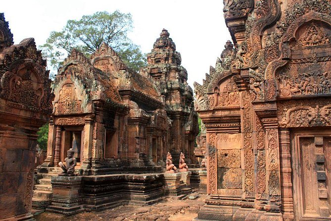 3-D Angkor Temples With One Sunrise - Day one: Ta Prohm, Pre Rup, and the fine carvings of Banteay Srei