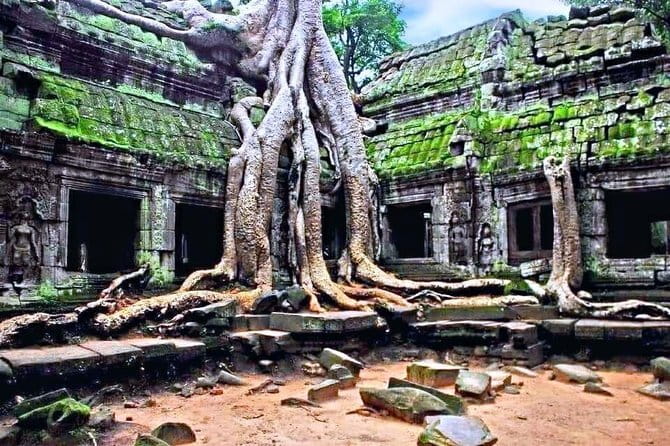 Amazing full day TUKTUK tour - Entering Angkor Thom through the South Gate