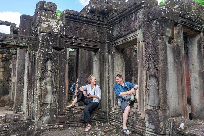 Angkor Adventure Vespa Tour / Tuk Tuk or Car - Ta Prohm and its tree-covered ruins