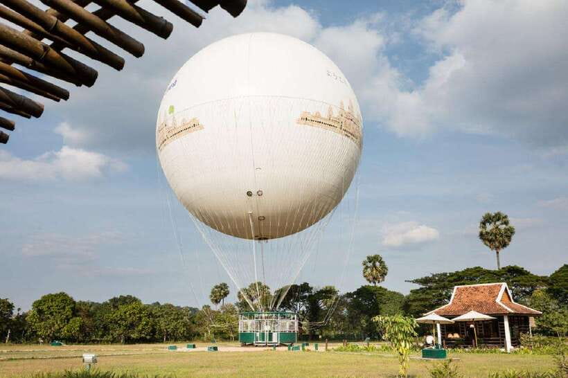 Angkor Balloon Sunrise or Sunset ride and Pick up/Drop off - How much value do you get for $43?