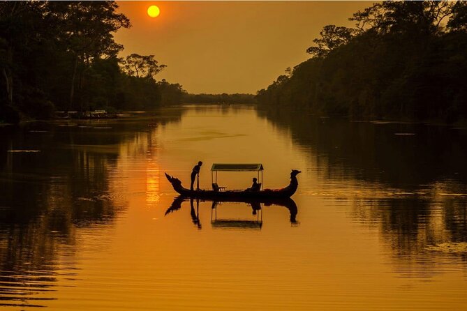 Angkor Bike & Gondola Ride at Twilight - Leaving Siem Reap by bicycle