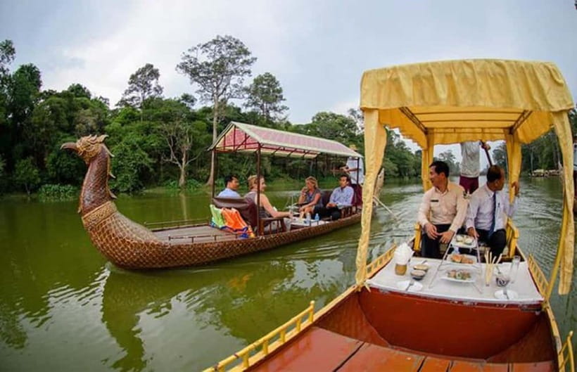 Angkor Bike tour & Gondola Sunset Boat - Who should book this Angkor sunset ride
