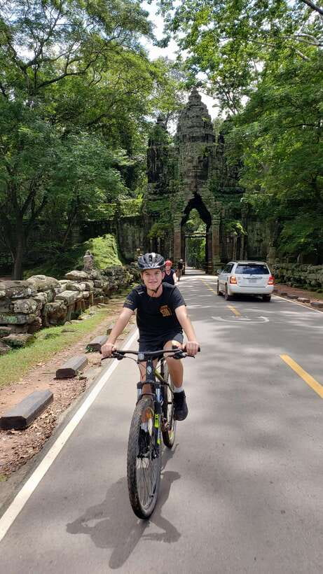 Angkor Jungle Biking Adventure Private Cycling Tour - Bayon’s faces reward a slower look