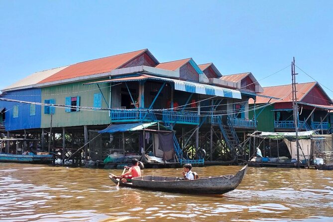 Angkor Sunrise & Floating Village Sunset Full-Day Siem Reap Tour - The motorboat, mangroves, and sunset