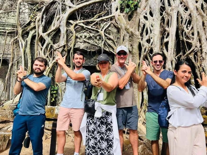 Angkor Sunrise or Sunset Tour (includes breakfast or lunch) - Ta Prohm, where trees take over the ruins