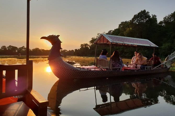 Angkor Sunset & Gondola Ride By Jeep - Following red-clay roads through Tapang
