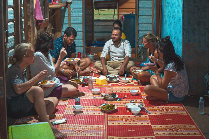 Angkor Wat Experience Temple Pass and Siem Reap Food Tour - Sunset among lotus fields and rice paddies