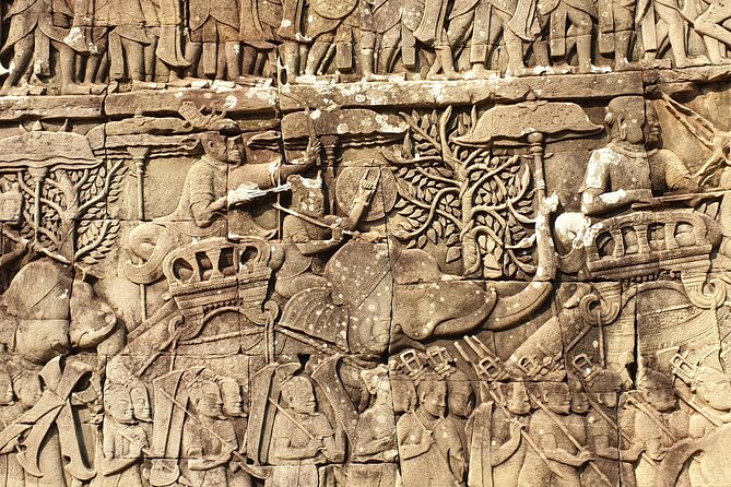 Angkor Wat Full Day Tour in Siem Reap Small-Group - Angkor Thom’s South Gate and the road into the old city