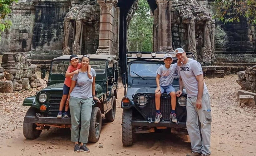 Angkor Wat: Guided Jeep Tour Inclusive lunch at local house - Key points at a glance