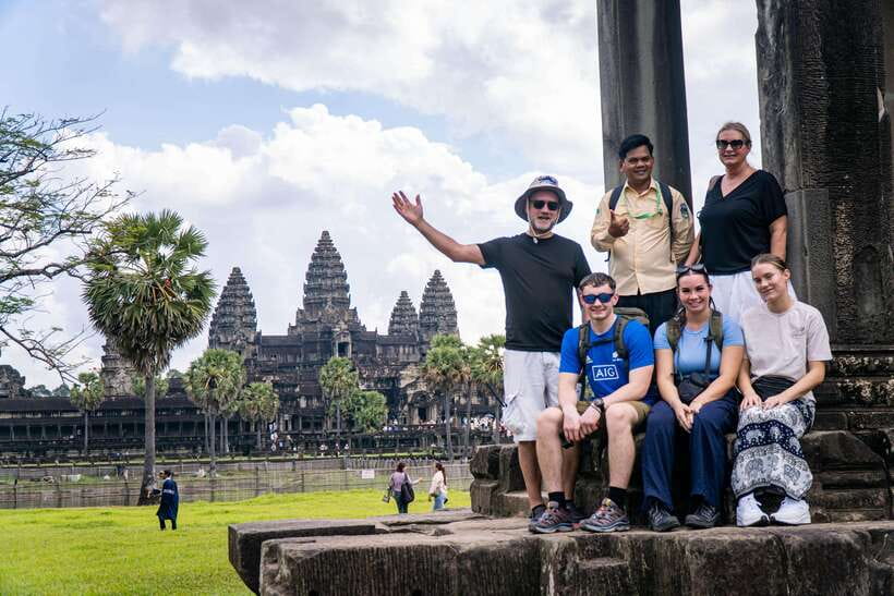 Angkor Wat: Guided Vespa Tour / Tuk Tuk or Car - Bayon first, where the stone faces watch over you
