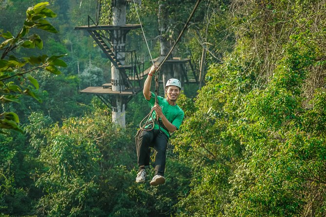 Angkor Wat Park Zip Line Adventure in Siem Reap - Safety is the strongest part of the operation
