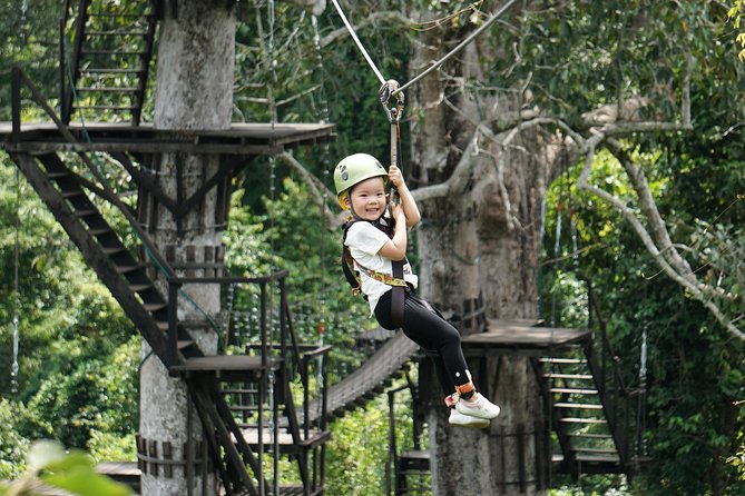 Angkor Wat Park Zip Line Adventure in Siem Reap - Do not count on temple views from the cables