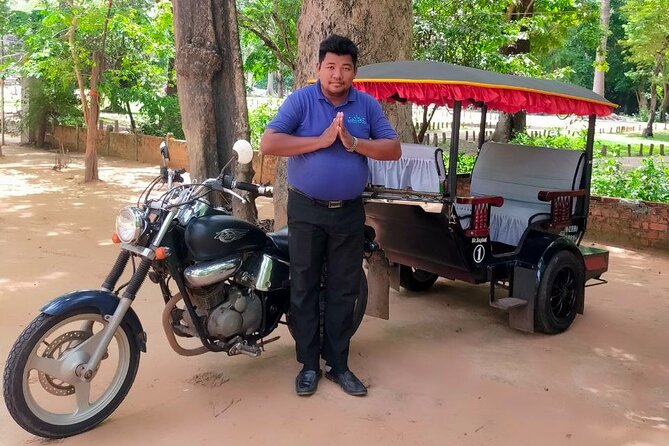 Angkor Wat Private Tour by Tuk-Tuk with English Speaking Driver - Angkor Thom and Bayon: faces, gates, and royal scale