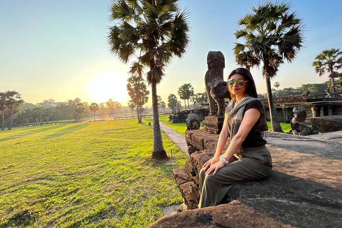 Angkor Wat Small Group Tour and Sunset with Lunch Included - A full Angkor day for $26