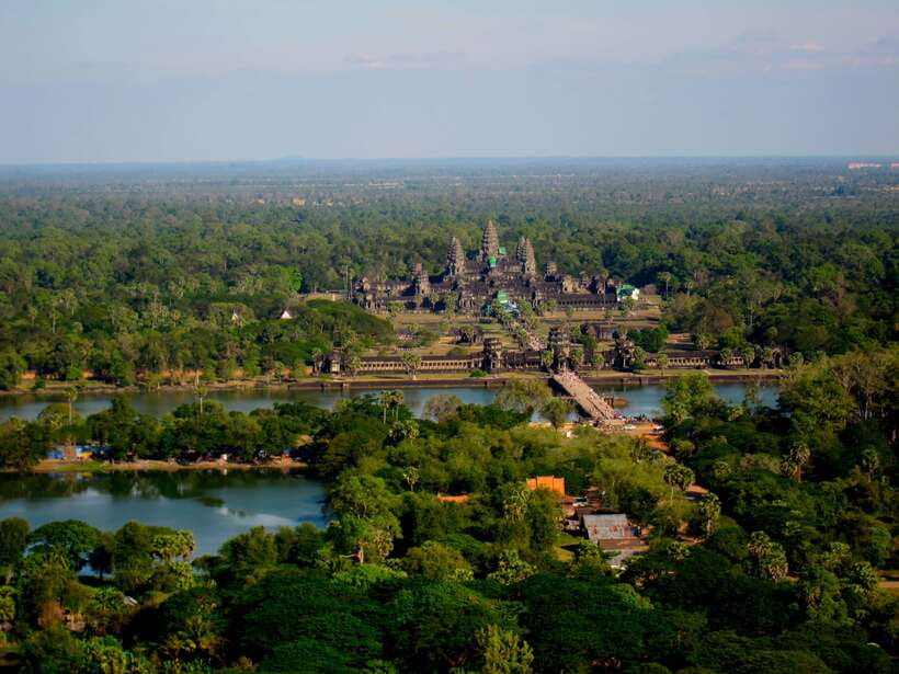Angkor Wat: Small-Group Tour with Balloon Ride and Lunch - Angkor Wat, stone corridors and carved stories