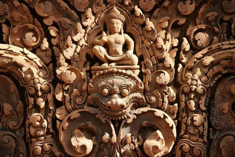 Angkor Wat Sunrise, Banteay Srei, Bayon & Ta Prohm Temple - Bayon’s smiling stone faces
