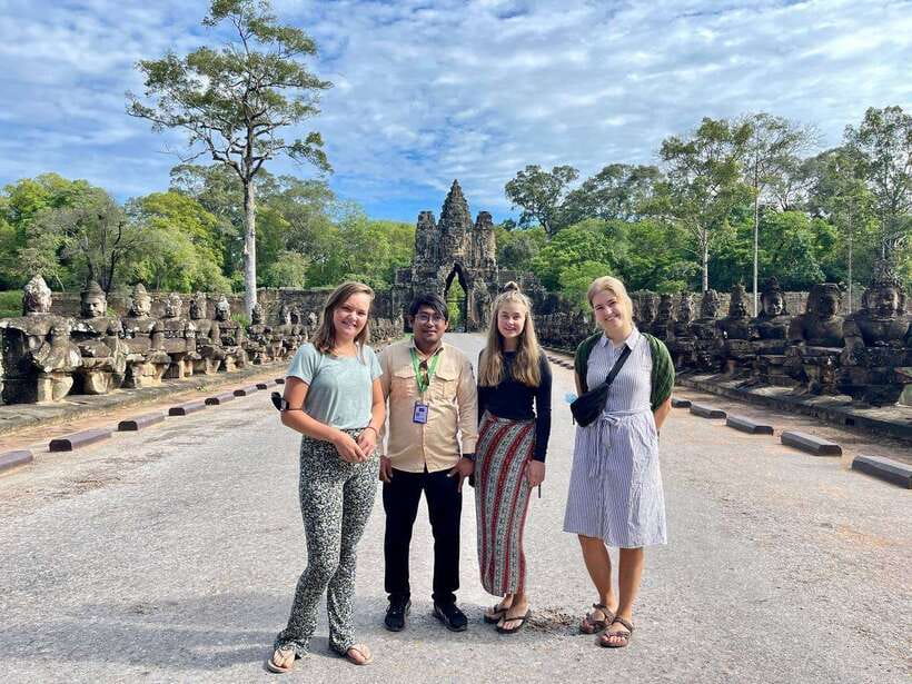 Angkor Wat Sunrise, Banteay Srei, Bayon & Ta Prohm Temple - What the guide and driver add