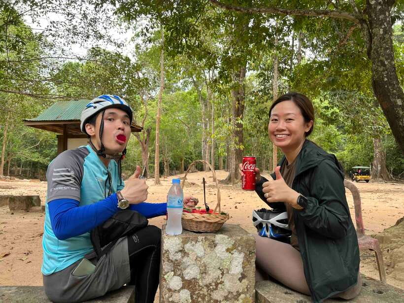 Angkor Wat Sunrise Bike Tour With Lunch Included - Ta Nei, the quiet stop in the trees