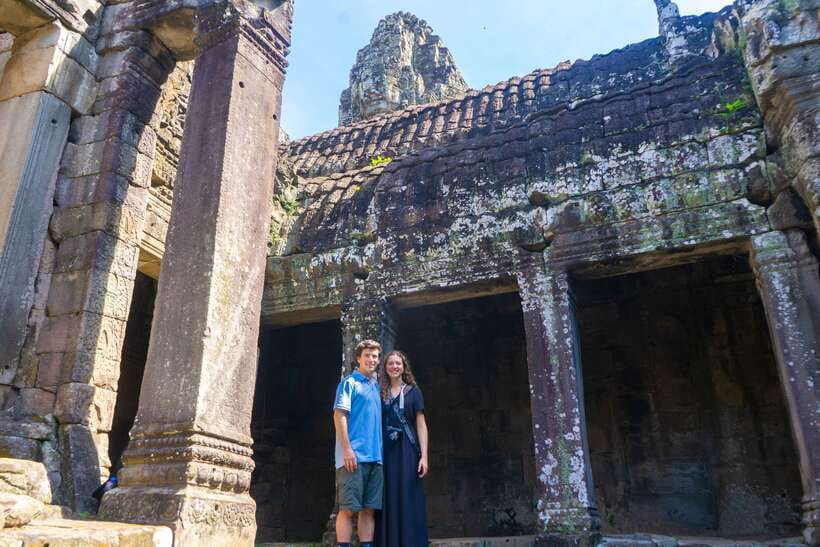 Angkor Wat Sunrise Private Tuk-Tuk Guided Tour - Bayon Temple and its many stone faces