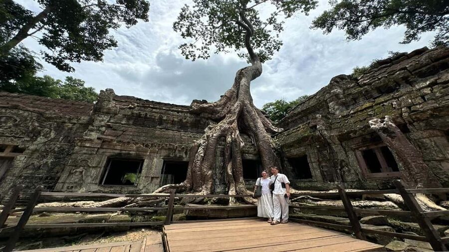 Angkor Wat Sunrise Tour Half-Day (Join-In-Tour) - Bayon’s faces make the next stop memorable