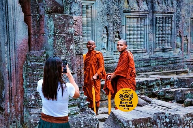 Angkor Wat, Ta Promh, Banteay Srei, Bayon temples Private Tour - Ta Prohm, where trees and stone share the ruins