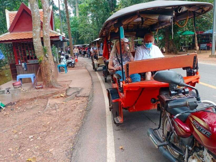 Angkor Wat Tour by Tuk-Tuk with English Speaking Driver - Angkor Thom and Bayon’s carved faces