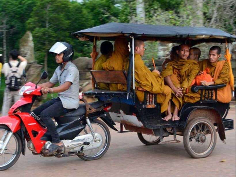 Angkor Wat Tour by Tuk-Tuk with English Speaking Driver - Ta Prohm, where trees reclaim the stones