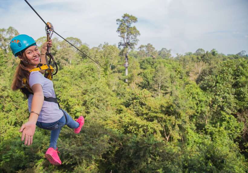 Angkor Zipline Eco-Adventure Canopy Tour - Arriving at the Orchid House