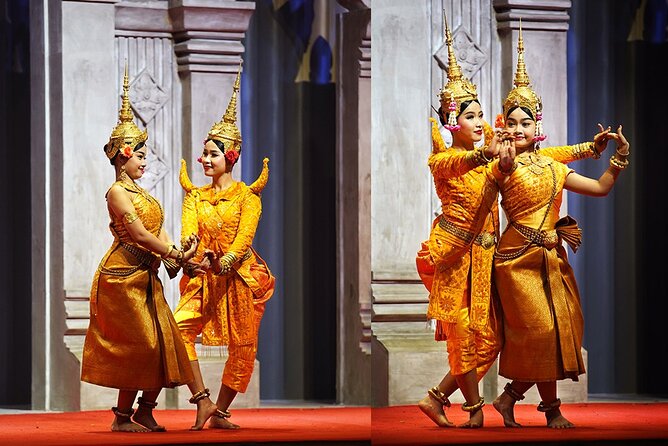 Apsara Theatre Performance include Dinner & Hotel Pickup - Arriving at Amazon Angkor Restaurant