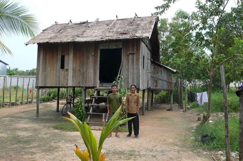 Back to Basics: Village Life Tour from Siem Reap - Buddhist temple and the village Pergola