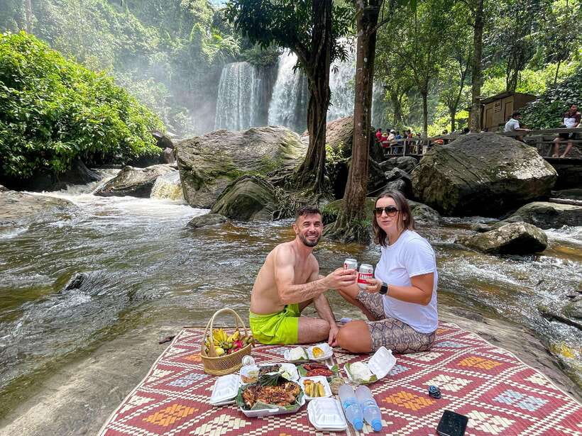 Banteay Srei, Beng Mealea and Kulen Mountain with Picnic - Preah Dak and the palm-cake welcome