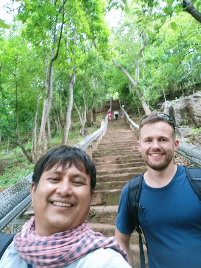 Battambang Full Day Tour from Siem Reap - Climbing the 365 steps to Wat Banan