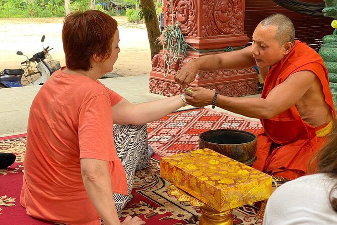 Buddhist Monastery with Monks Water Blessing - What the monastery visit adds to the blessing