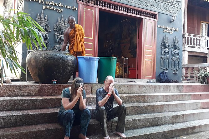 Buddhist Water Blessing and Real Life Experience with Local - A neighborhood market away from the usual route