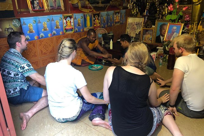 Buddhist Water Blessing and Real Life Experience with Local - Wat Po Banteaychey and the holy water ceremony