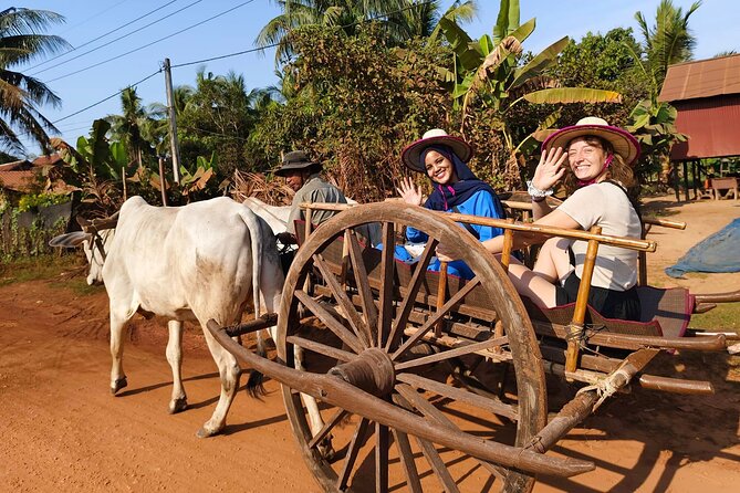 Cambodian Cooking Class and Oxcart Ride with Local Village Tour - From Siem Reap hotel to the morning market