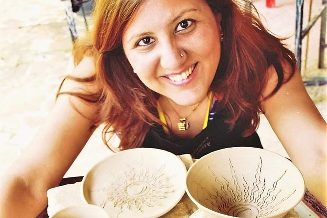 Cambodian Pottery Class in Siem Reap - Firing, glazing, and collecting your work