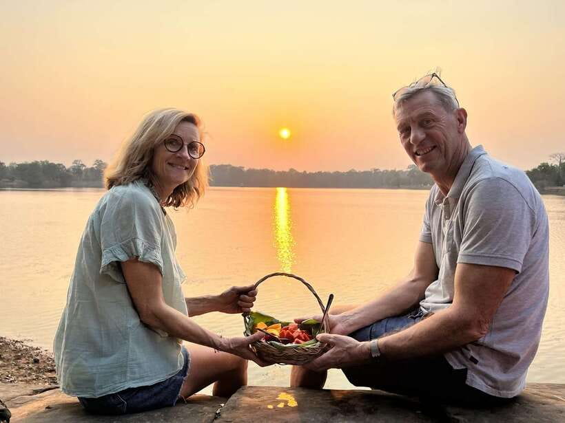 Explore Angkor Wat by Bike and Sunset - 11:00 am: Ta Prohm and the forest roads