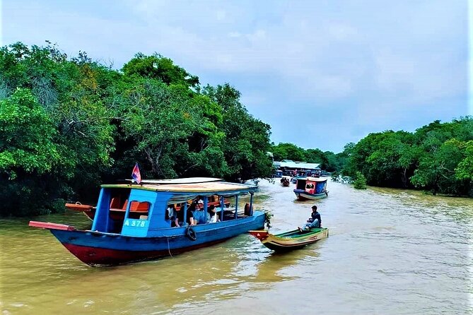 Floating Village-Mangrove Forest Private Tonle Sap Lake Boat Tour - Royal gardens and the two guardian shrines