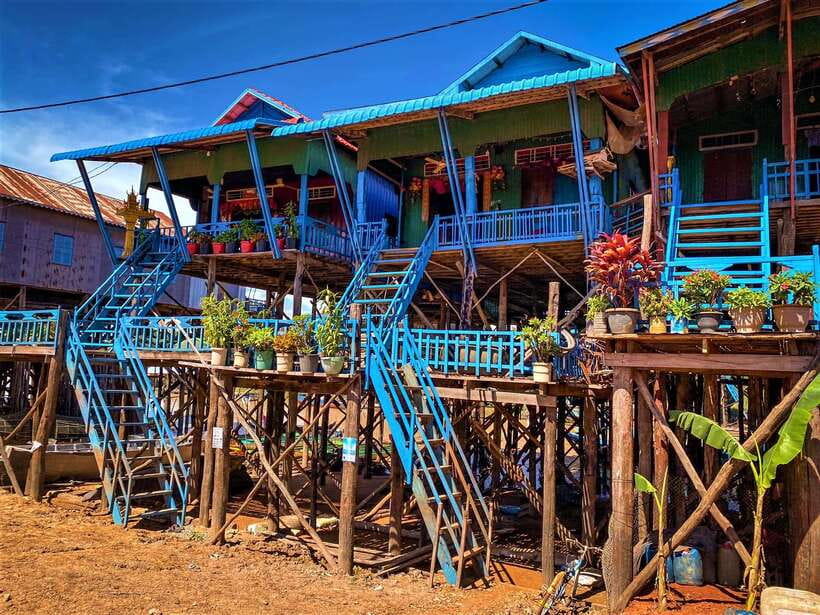 Floating Village-Mangroves Forest Tonle Sap Lake Boat Tour - Royal grounds and the Baray Spillway