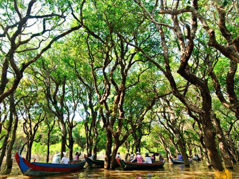 Floating Village-Mangroves Forest Tonle Sap Lake Boat Tour - The afternoon turns toward temples and crafts