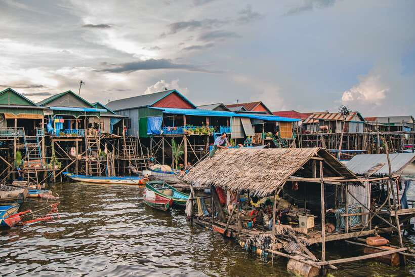 Floating Village Sunset boat Vespa Tour / Tuk Tuk Available - Who will enjoy this outing most