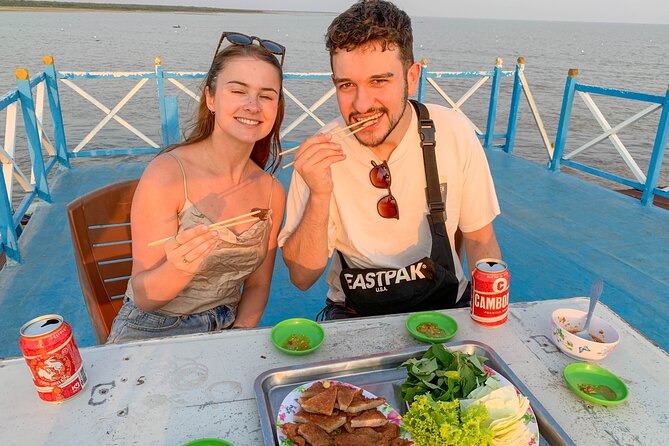 Floating Village Sunset boat Vespa Tour / Tuk Tuk Available - Lotus Farm by Samatoa