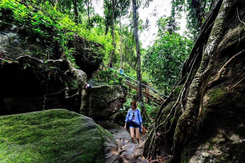 From Siem Reap: Small-Group Phnom Kulen Waterfall Day Tour - Ancient temples across a forested plateau