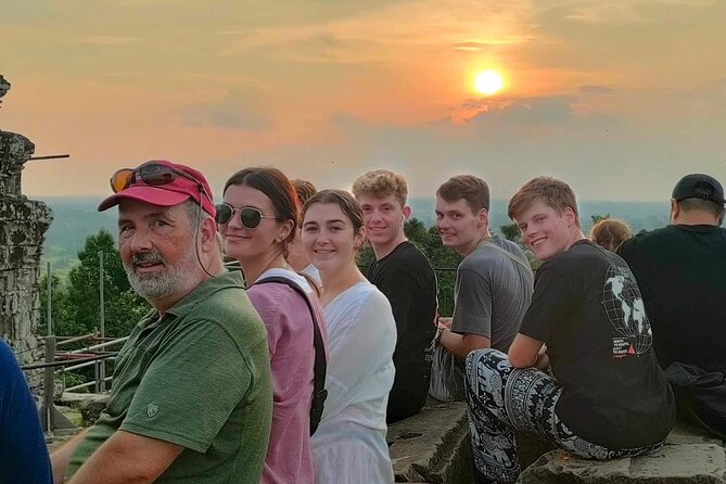 Full Day Archeological Tour in Siem Reap with Sun Set - The morning ride and arriving at Angkor Wat
