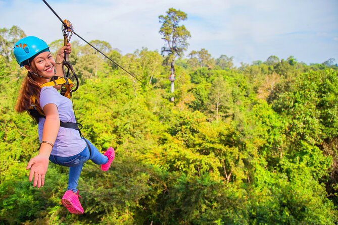 Full-Day Bike Tour in Siem Reap with Zipline - Ta Nei, Death Gate, and Takeo Temple